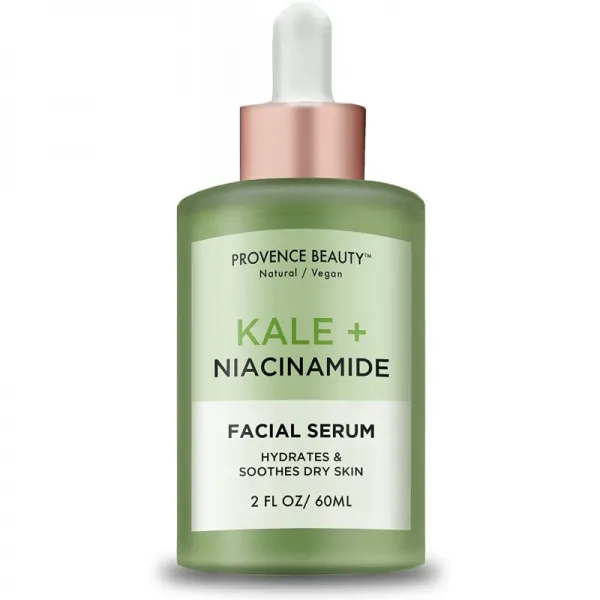 Kale And Hyaluronic Acid Face Serum 보습 보습 및 노화 방지를위한 페이셜 세럼 주름 및 잔주름 감소 1