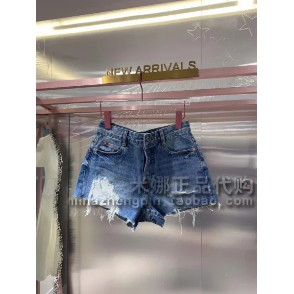 디스트로이드반바지 6꺾다 MISSSIXTY 전문 판매대 바로 품 봄 여름 계절 데님 6N1JJ
