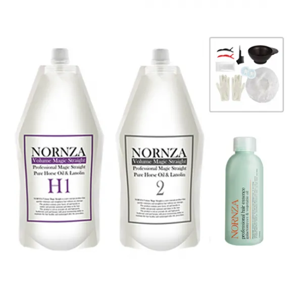 노른자 볼륨매직약 파마약 H400＋에센스＋시술도구 단일상품