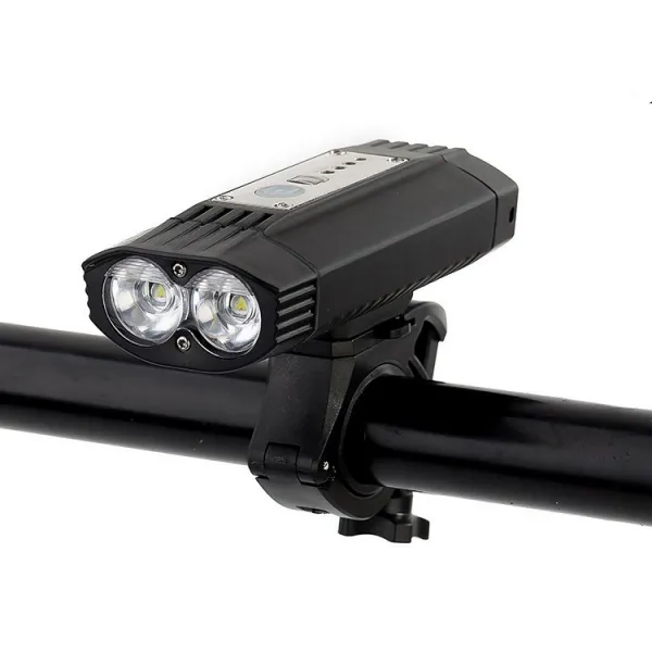 자전거라이트 차전 덕규 후레쉬 산악용자전거 조명등 라이딩 장비 X2개 매복자 블랙
