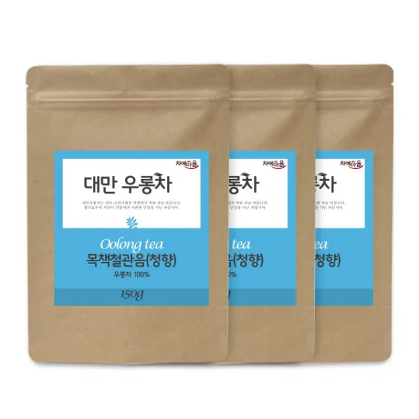 차예마을 대만우롱차삼림계150gx3팩/음료 차류 홍차, 단일상품