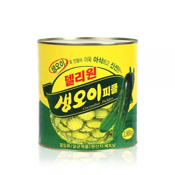 델리원생오이피클3kg/일미/반찬 절임류, 단일상품
