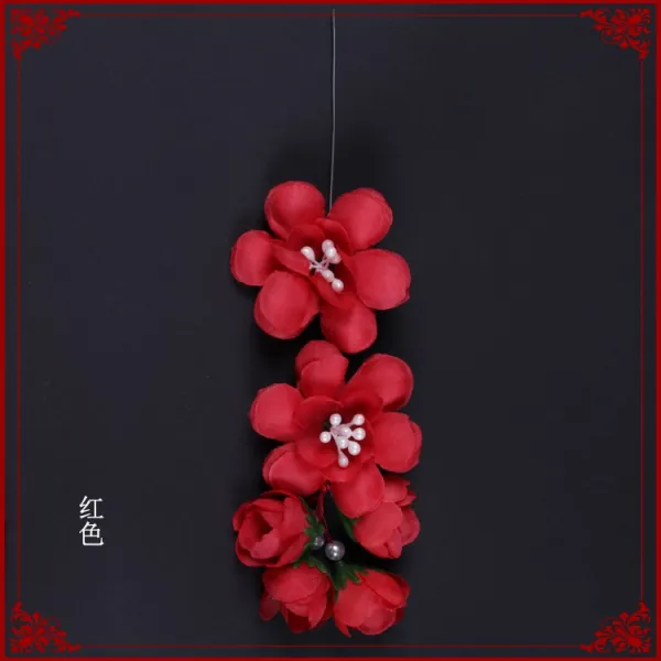 경극 희곡 연극 아가씨 계집종 화단 조단 블 꽃놀이 귀를 채우다 러플 꽃쌍두, 레드