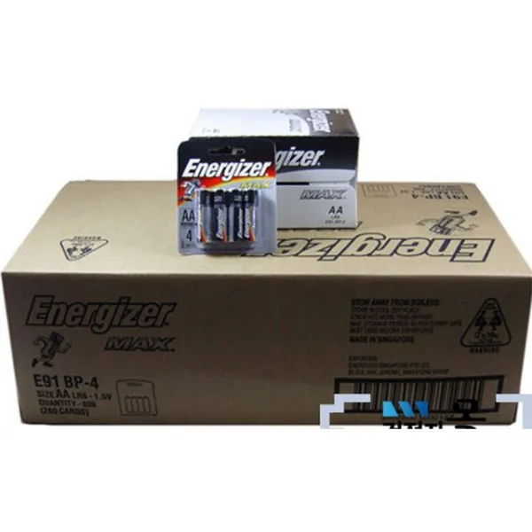 에너자이저 맥스 건전지 AA 200카드 1.5V 800알 4, 본상품선택, 1개