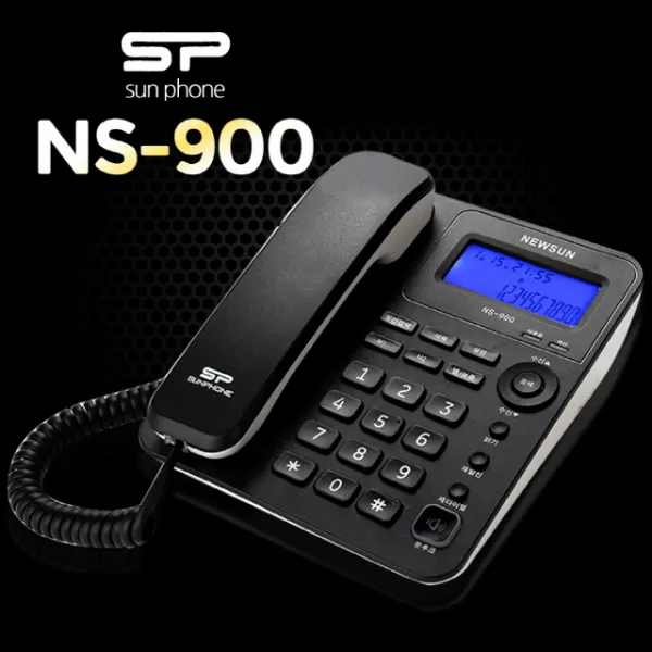 35 한세상행정사무소 / 수신음량 3단조절 썬폰900 CID유선전화기 벽걸이전화기 사무실전화기 사무용전화기 유선, 단일 모델명/품번