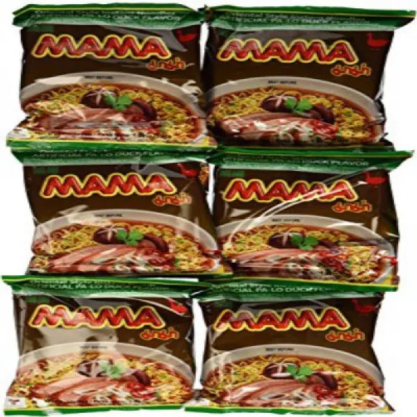 MAMA Oriental Style Instant Noodles (Artificial Pa-Lo Duck Flavor) - 1.94oz - 55g (Pack of 30) MAMA, 1
