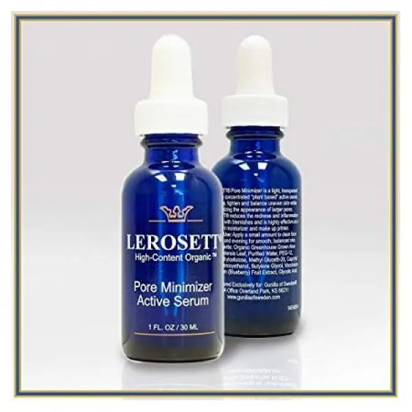 LEROSETT® 포어 미니 마이 세럼 1온스 모공 달래 혼잡 한 스킨를 조여 메이크업 프라이머 65 % 오가, One Size, One Color