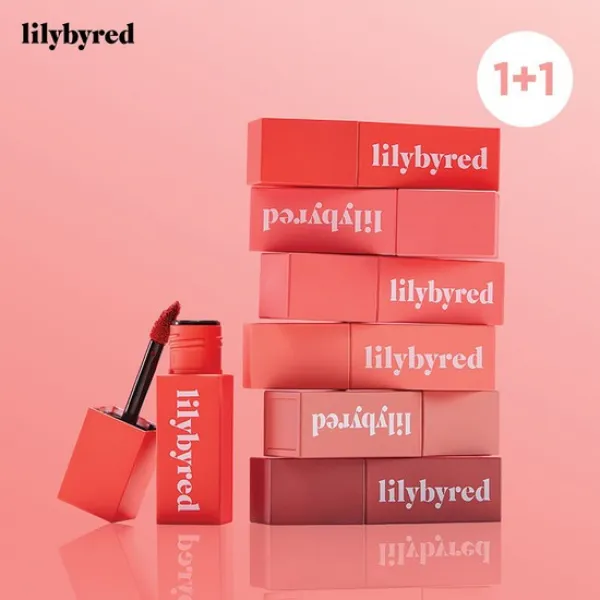 [릴리바이레드] 로맨틱 라이어 무스 틴트 1+1, 상세설명 참조, 2호 라즈베리 무스인척(L106A)/3호 산딸기 크림인척(L107A)
