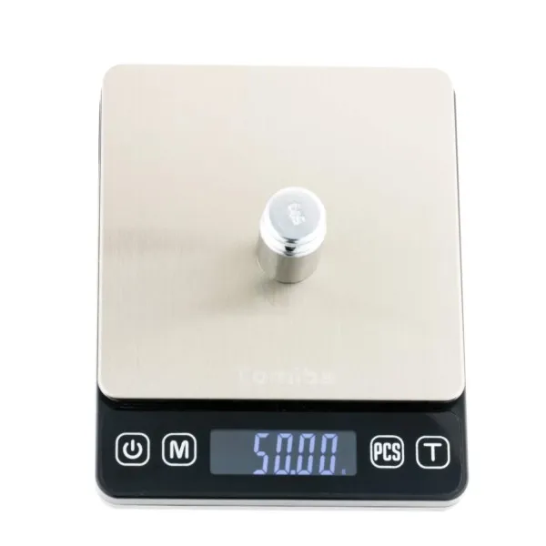도미 바 500 그램 소규모 0.01 그램 해상도 디지털 터치 포켓 규모 전자 정밀 잡초 보석 규모, 단일상품