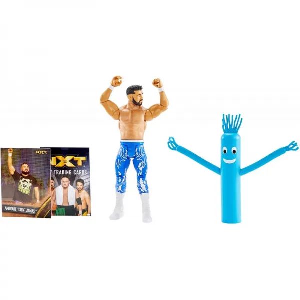 WWE NXT 인계 Andrade CIEN Almas 액션 피규어 w / Topps 수집기 카드