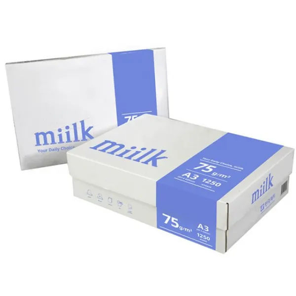 한국제지 복사용지 밀크 75g A3 1250장 1박스 - 42619, 본상품선택