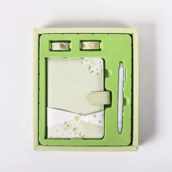 크리에이티브 핸드 어카운트 본 열 목 사쿠라 지 어 손어귀 장 선물 펜 홀더 밴드 소 후레쉬 스케줄 북 Nba6986885그린