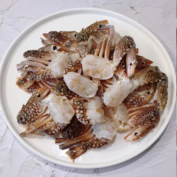 아이러브피쉬 바레인 냉동절단꽃게S 2KG 간장게장 양념게장용 적합, 4팩, 500g