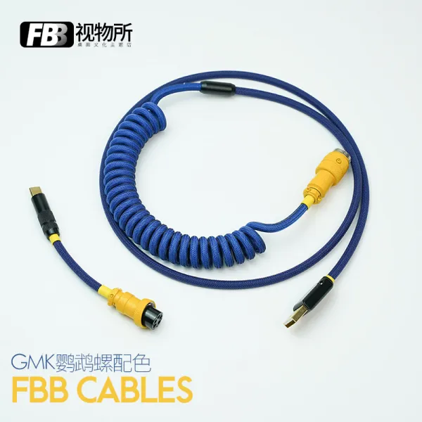 Type-C단자 지원모델 시각물 소 FBBCABLES 입을 놀리다 배색 제도화하고 있다 손님 키보드 선 3473735162, 도금 mini 인터페이스, 입을 놀리다 배색 조용함 놓다 길이