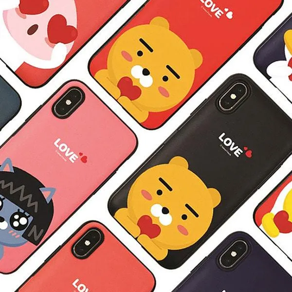 Baz989349레어템 카카오프렌즈 러브 멀티 카드범퍼 케이스 단일옵션