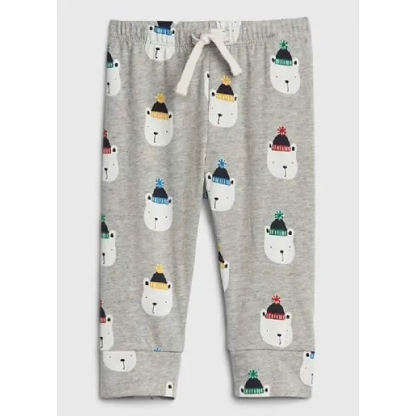  현대백화점 갭키즈 베이비 남아 프린트 풀온 팬츠 5239434122081 