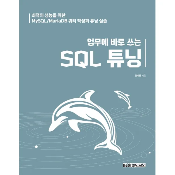 업무에 바로 쓰는 SQL 튜닝:최적의 성능을 위한 MySQL/MariaDB 쿼리 작성과 튜닝 실습, 한빛미디어