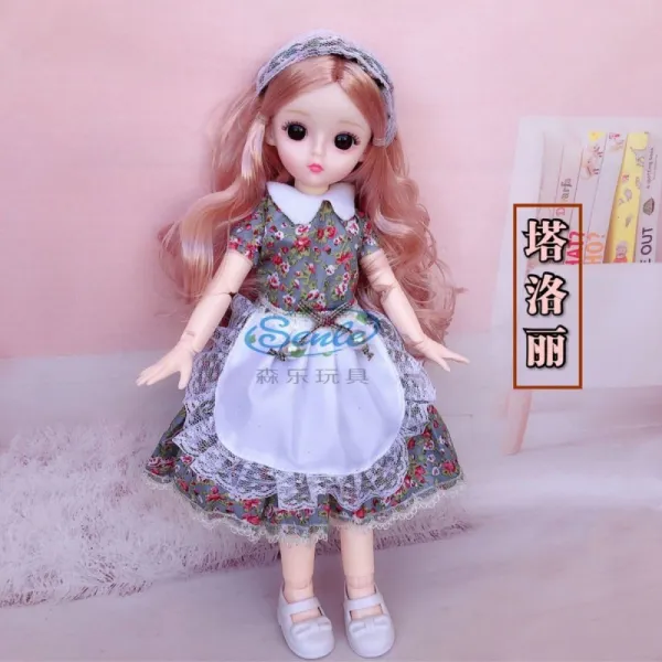 맹아 30 센치 이몬스 공주 3D 진짜 눈 21 관절 6부 BJD 인싸템, 탈로리 그림참조 전체 인형  20  （선물