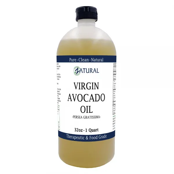 Zatural Virgin Pure Natural Avocado Oil 32 oz 오소리기름 아보카드오일효능 소기름 게걸무씨앗기름 산루카스아보카도오일 압착유채유 태국코코넛오일, 1개, 1ml