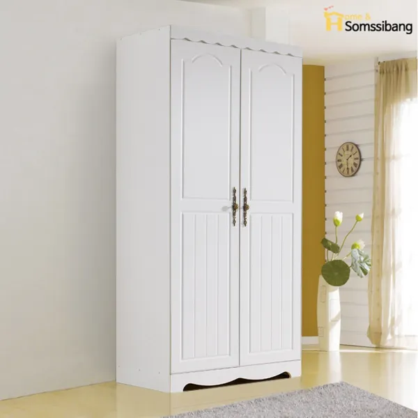 솜씨방가구 아이린장롱 이불장 화이트 물결 