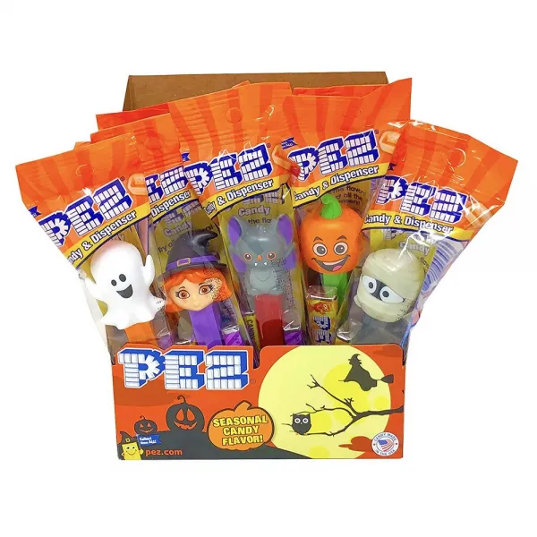 Tru Inertia PEZ 할로윈 간계 또개별 카즈 PEZ 사탕 디스펜서 랩 (12팩), 선택, 상세설명참조