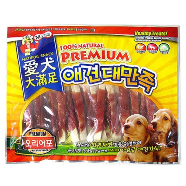 저칼로리 오리어포 400g 펫간식 영양 별식 저키 특식, 1개
