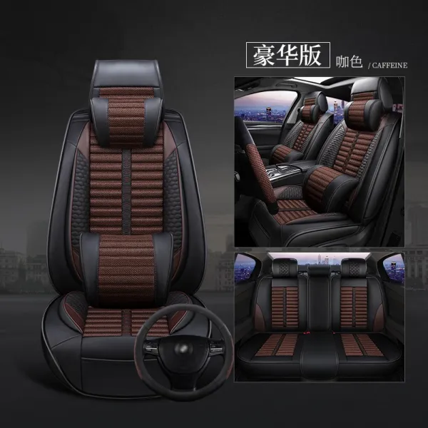 워터윙 자동차의자커버 강회 동약 상냥한 Rs 서풍 S3s2s5 전용 풀팩토리 사계절 통용 린넨 천은 있다 면직 방석 5자리 Xh 커스텀 디럭스