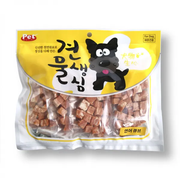 [메가마트] 견물생심)연어큐브 1EA, 1개