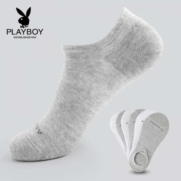 바람둥이 양말 남여름 짧은 양말 편안 돕다 배선 양말 순면 남성 양말 얇다 시스루 하얀색 3연마 3프리티