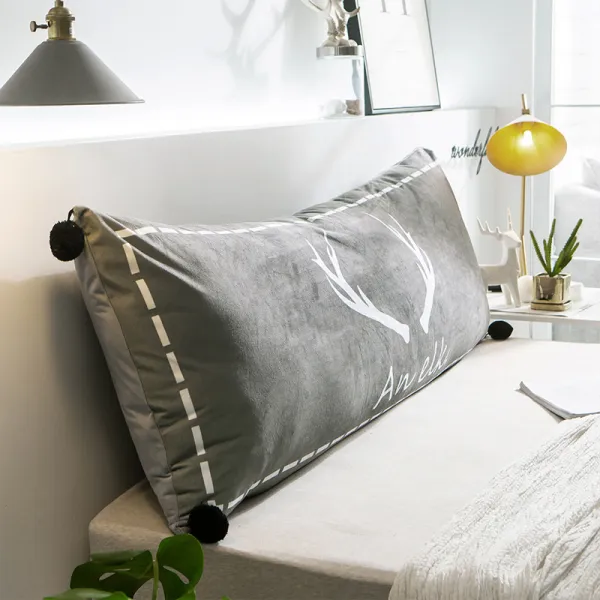 쿠션 인테리어 소품 서풍 침대 머리 방석 고양이 베개 북유럽 바 Sy 22090 B 큰사슴뿔