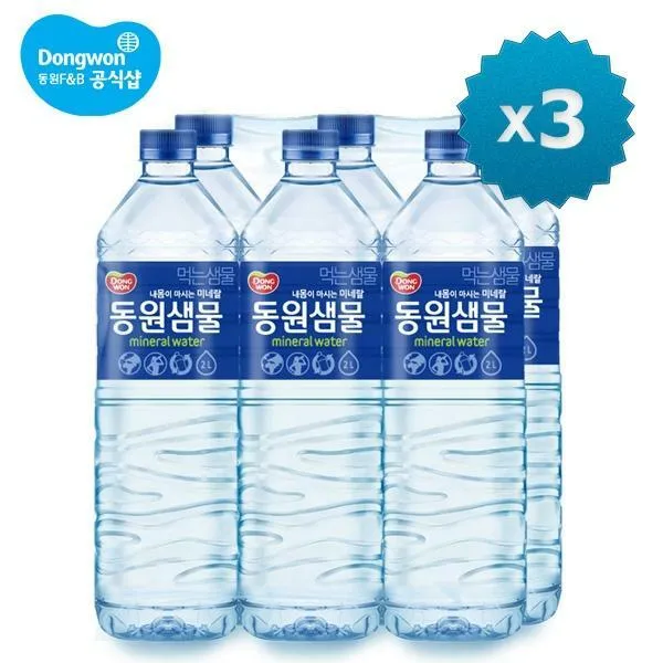 동원 동원샘물, 2L, 18개