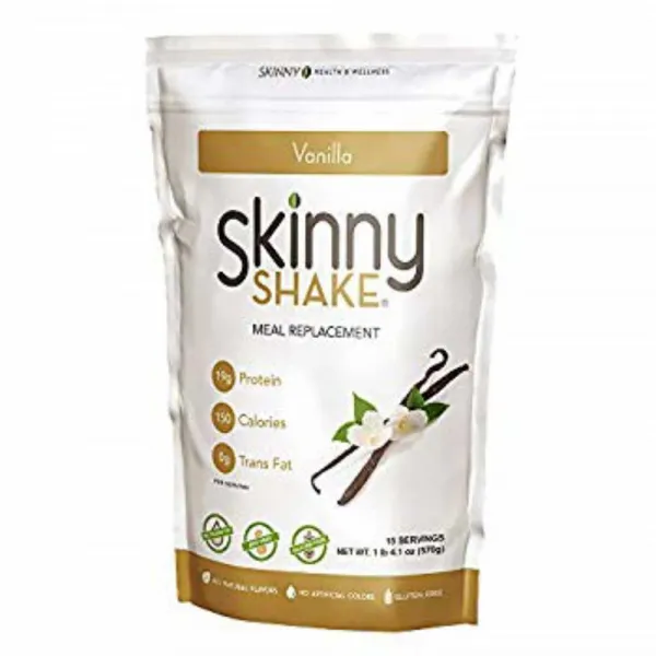  구매대행 Vanilla Skinny Shake짰 Meal Replacements Are Gluten Free | Just 160 Calories Per Serving | 19g Protein Blend | Skinny Sha 1