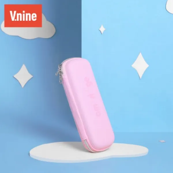아홉째 도시 (V.NINE) 어린이 문구 상자 여자 학생 초경량 방오 방지 펜 가방 간단한 대용량 연필 케이스