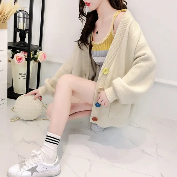 겨울용 여성 기모 가디건15 MRC15 599915585840