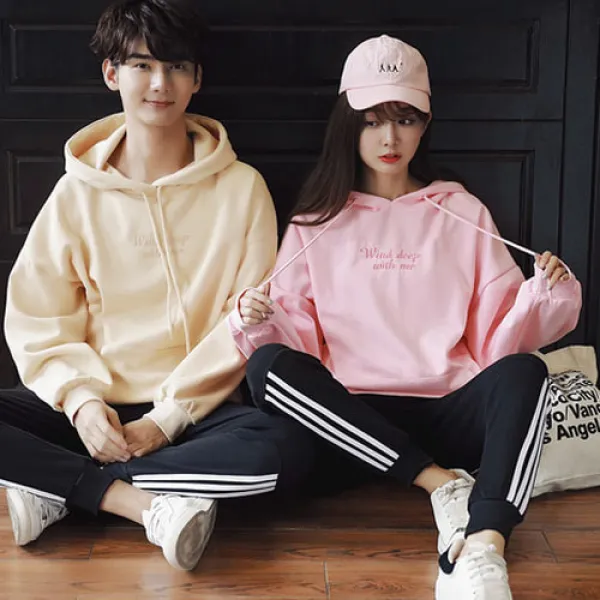 가바바 직수입 커플 후드티 베이직한 디자인~ G3126