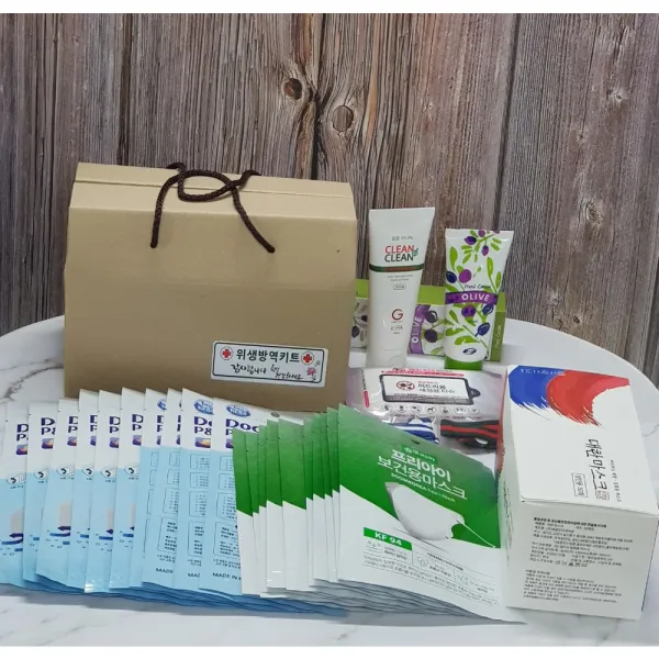 방역키트 마스크선물세트 손소독제종합 개업선물 집들이 결혼식 돌잔치 관공서 기업체행사답례품, 선택1