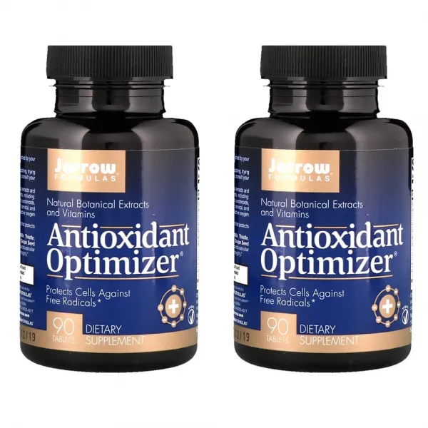 Jarrow Formulas 자로우 포뮬러스 안티옥시던트 옵티 마이저 Antioxidant Optimizer, 90정, 2개
