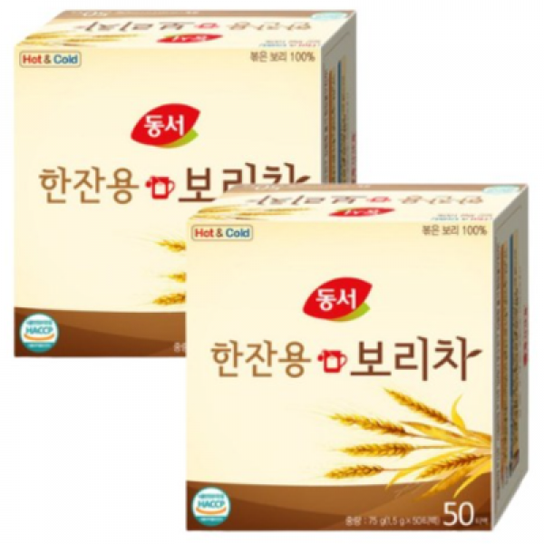 동서 한잔용보리차 50T x2개