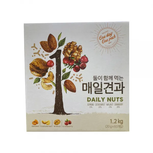 둘이함께먹는매일견과 20gx60봉