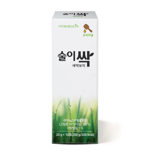 비비드헬스 술이 싹 새싹보리(벌꿀맛) 숙취해소 젤리 80포, 8박스, 20ml