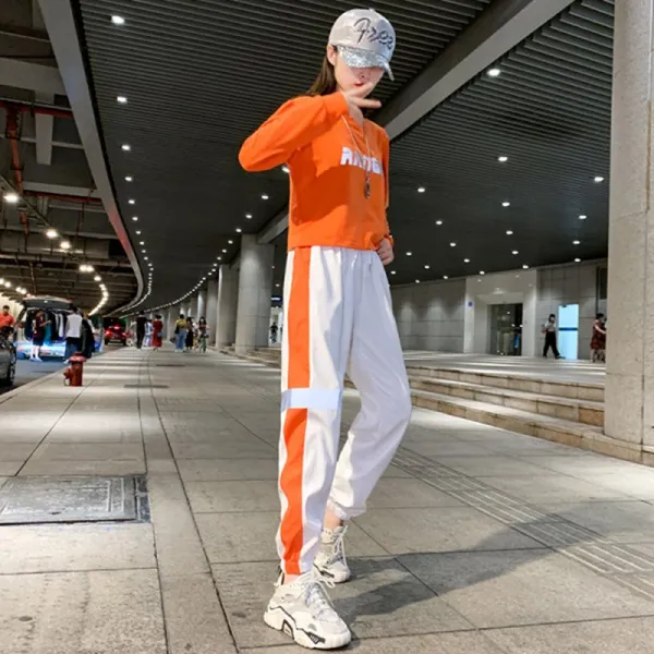 커플시밀러룩 커플옷 운동복 가을겨울 2020뉴타입 힙합 꿍꿍이춤 옷패셔너블 캐주얼 런닝복 투피스