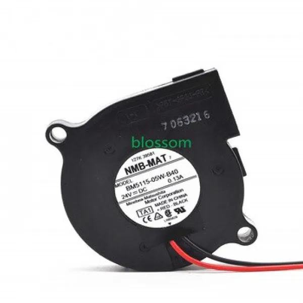 [해외] 5CM 5015 24V0.13A 이중 공인버터 터빈 냉각 팬 BM511505WB40 보증 기간 6 월, 상세내용표시