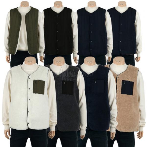  Ugiz 공용 리버시블 보아퀼팅 베스트 Udec646 갤러리아 