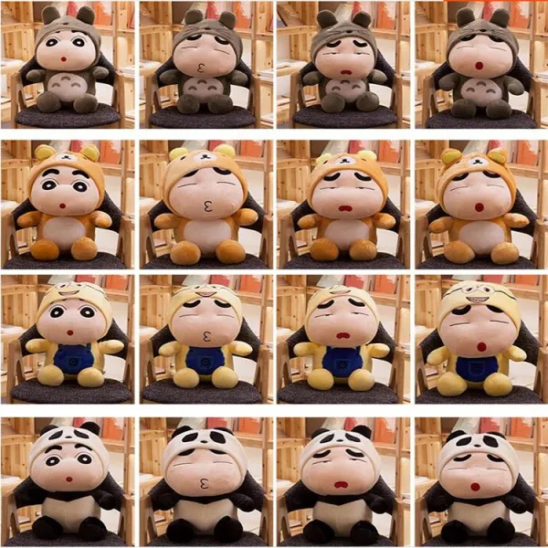 BRAND 만화 짱구 봉제인형 토토로 곰 미니언즈버전 베개쿠션, 미니언즈ㅣ한숨, 60cm