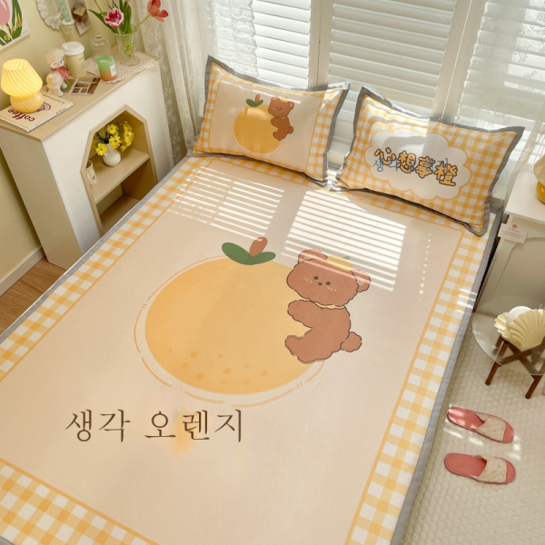 MEIISEO여름 시원한 침대 시트 쿨매트, 원하다