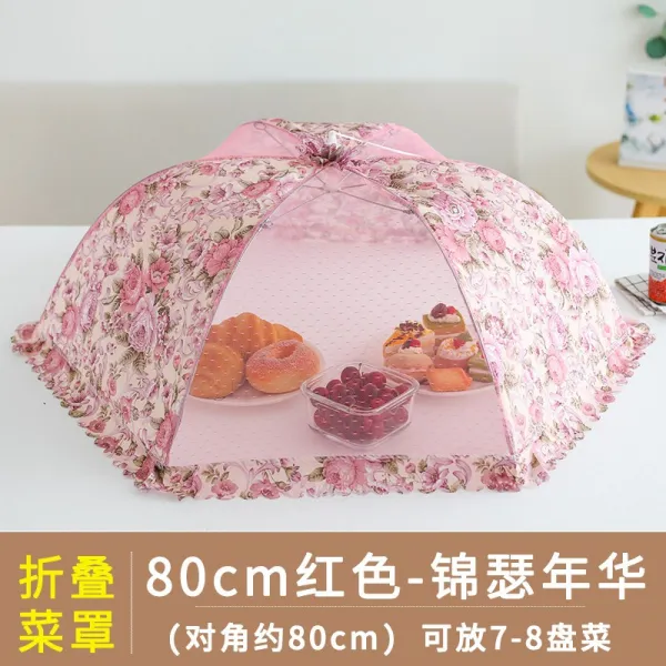 가정용 밥상덮개 파리 가리개 남다 음식 플바인딩 뜯어 빨수 있는
