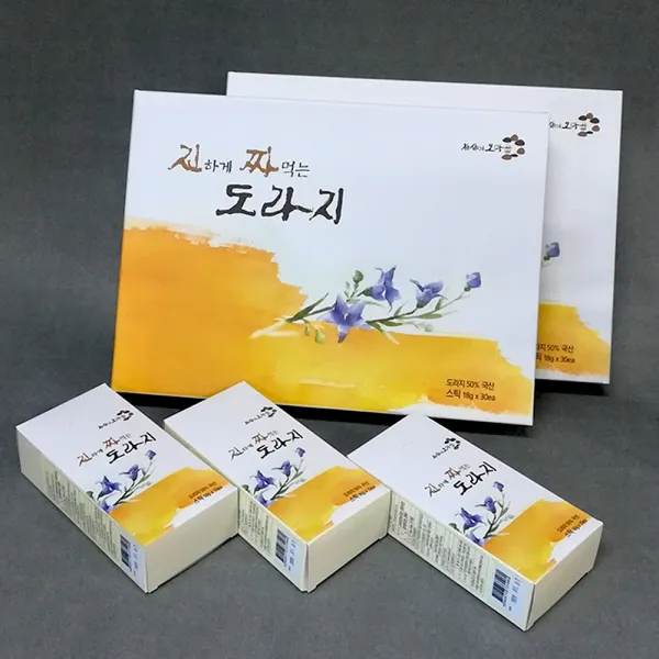 참살이모악골 환절기 기침 심한날 건강지킴이 스틱형 짜먹는 도라지조청, 20스틱, 18ml