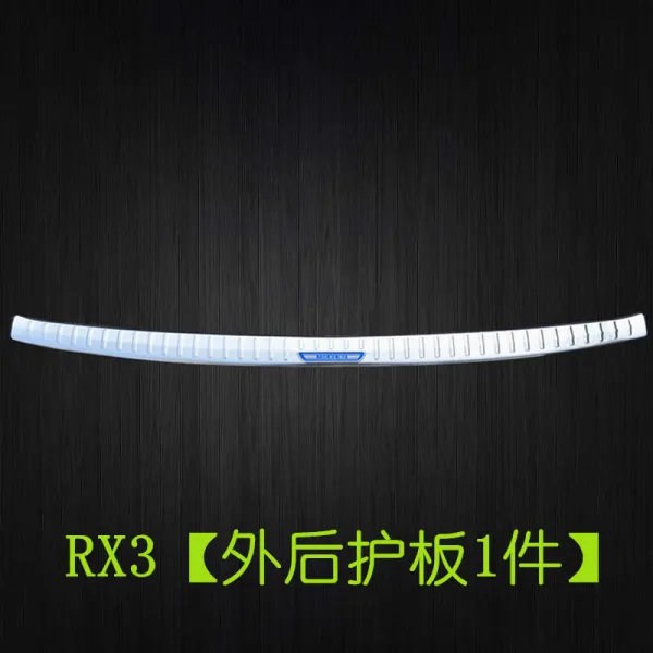 김승은 용위 RX3RX5 스테인리스 스틸 EI5 트렁크 보호판 스티커 EI6 장식 RX8, RX3/ 스테인리스 스틸 뒷자락을 늘
