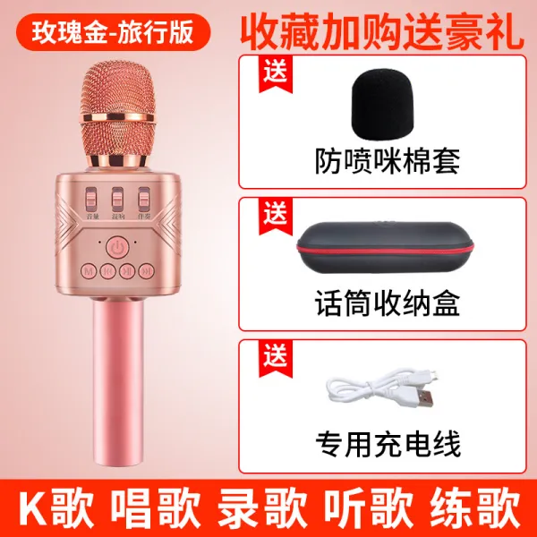 에펠 국휴대용노래방 세트 노래방 미러볼 블루투스 핀 usb 무선 유튜브 소형 교사 어린이 자동차 스탠드 컴퓨터 웹 교회 수업용 강의용 틱톡 라이브 아프리카 마이크 마이커