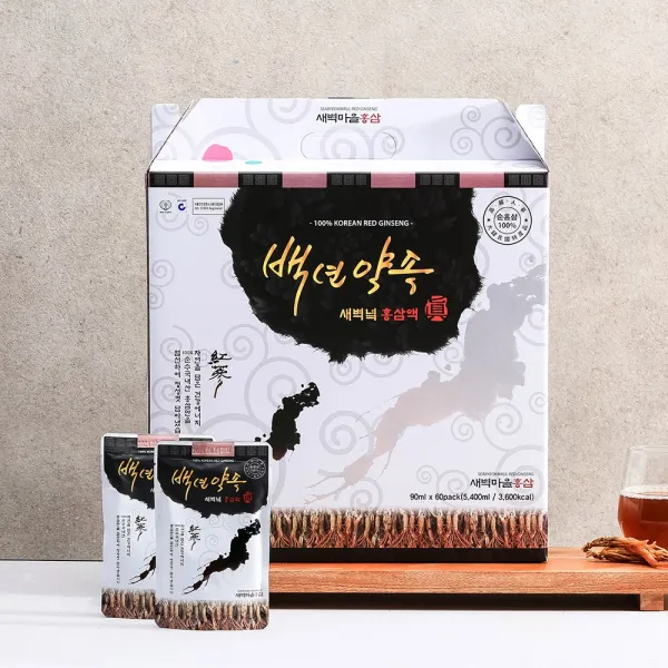 새벽마을홍삼 새벽녘홍삼액(90ml X 60포), 90ml, 60포